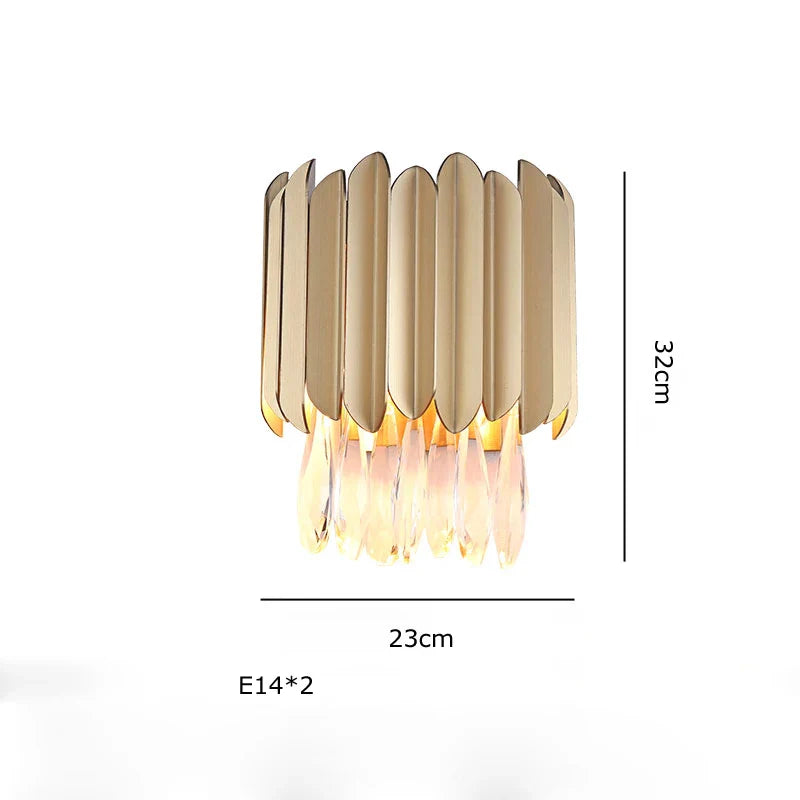 Afralia™ Crystal Water Droplet Pendant Lights, Dimmable Luxury LED Dining Room Fixture