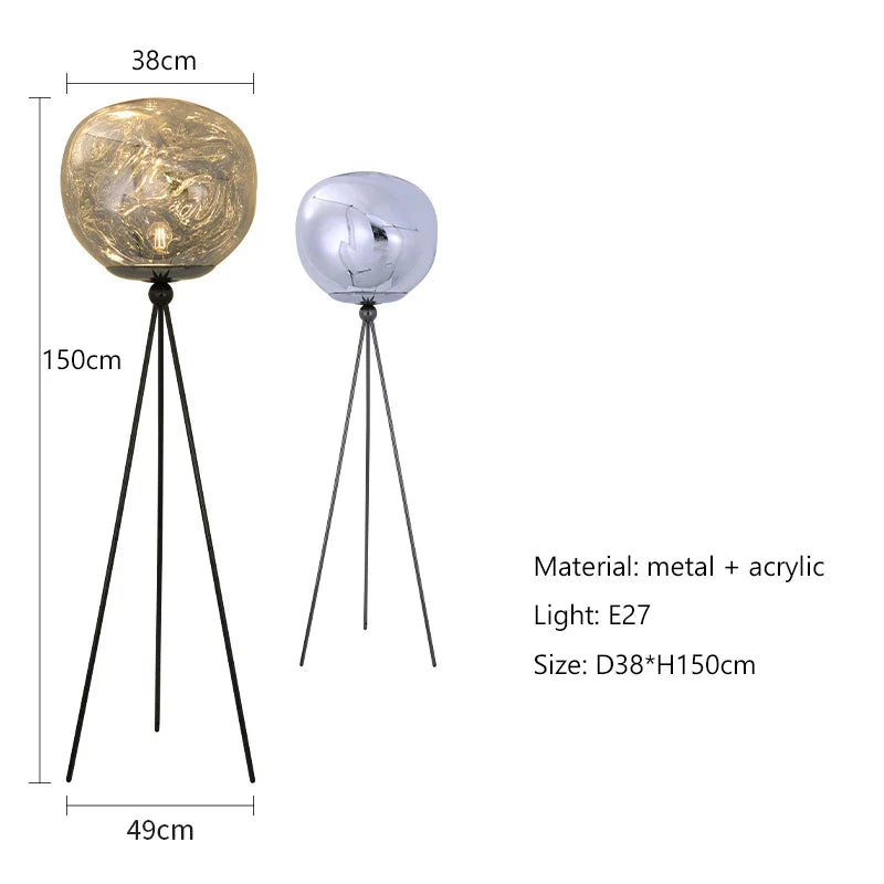 Afralia™ Nordic Style LED Lava Floor Lamp for Living Room Bedroom Decor