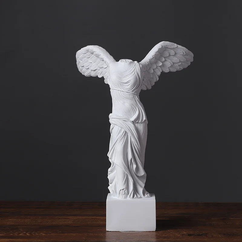 Afralia™ Victoria Goddess Figure Sculpture: Roman Winged Victory Samothrace, Home Decor & Gift Collection
