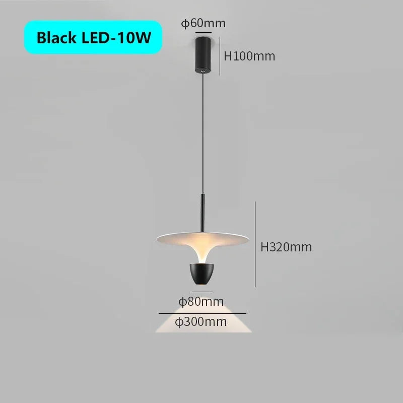 Afralia™ Nordic Art Saucer Suspension Lights for Modern Home Decor & Dining Room