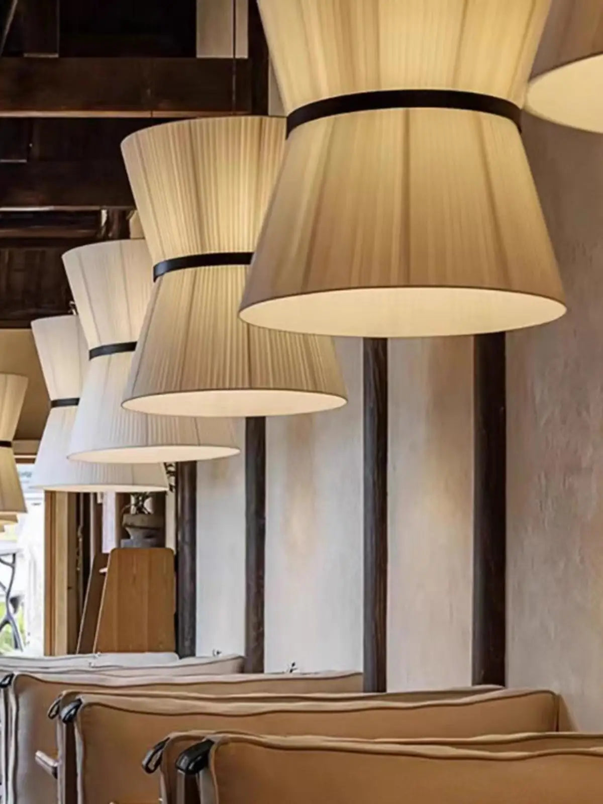 Afralia™ Cocoon Cloth Chandelier: Japanese Pendant Lamp for Home Kitchen Decor