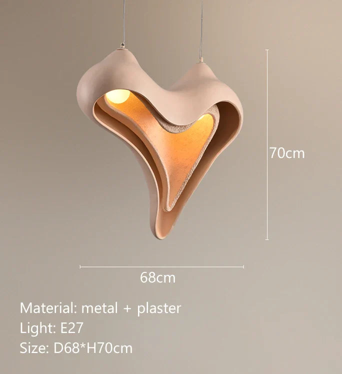 Afralia™ Conch Chandelier: Creative Design Pendant Light for Restaurant, Bar, Bedroom Decor