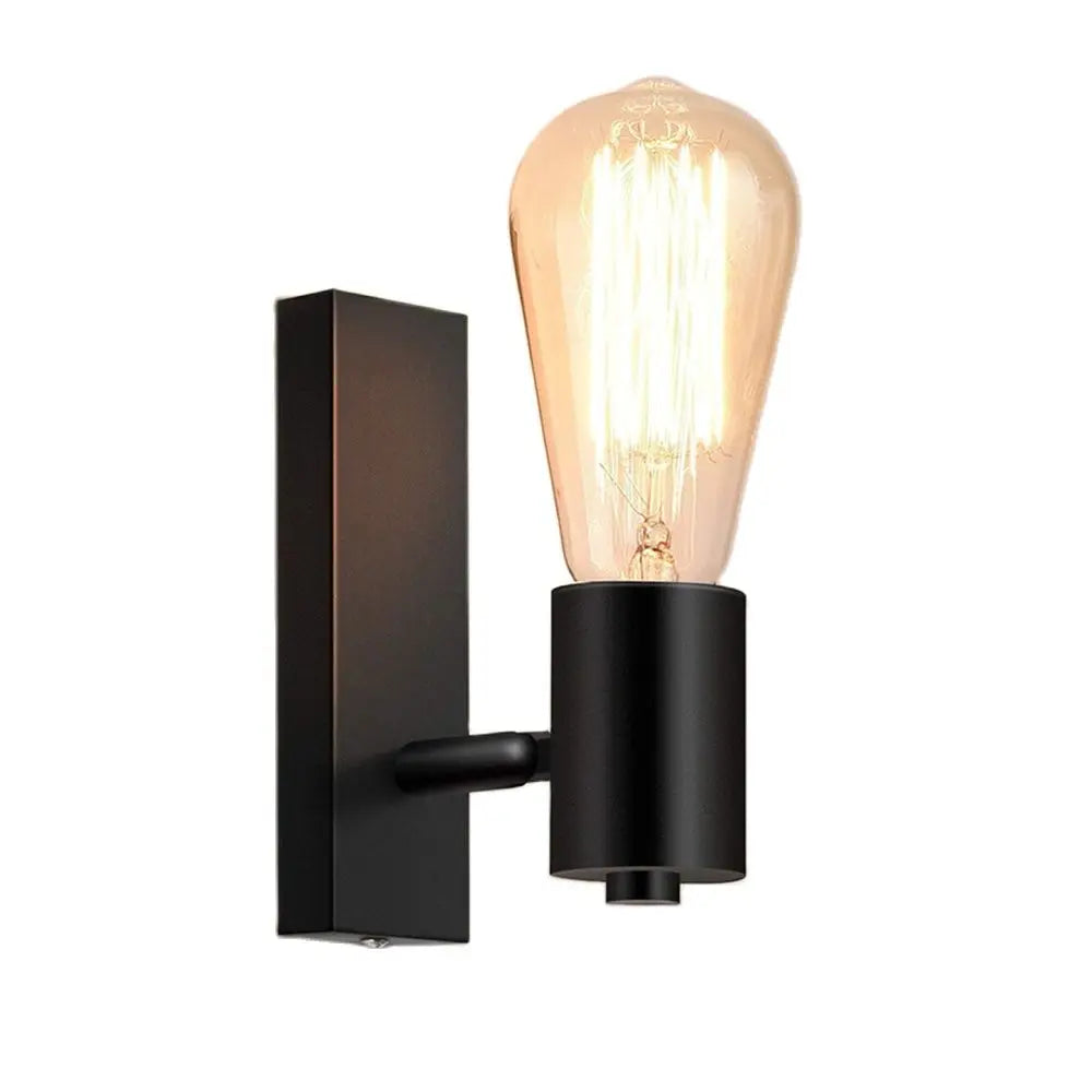 Afralia™ Nordic Retro E27 Wall Lamp Sconce for Bedroom and Living Room