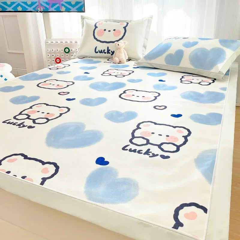 Afralia™ Luxury Ice Silk Cool Mat: High-Quality, Breathable & Washable Cooling Bed Pad