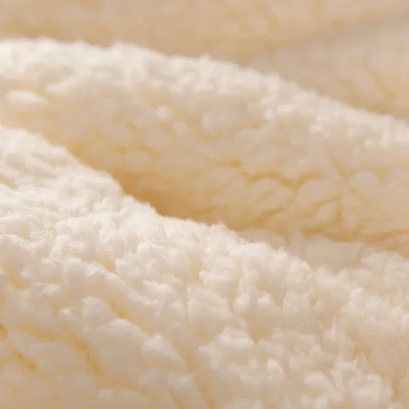 Afralia™ Plush Super Thick Milk Fleece Winter Blanket: Soft Warmth for Sleeping Comfort