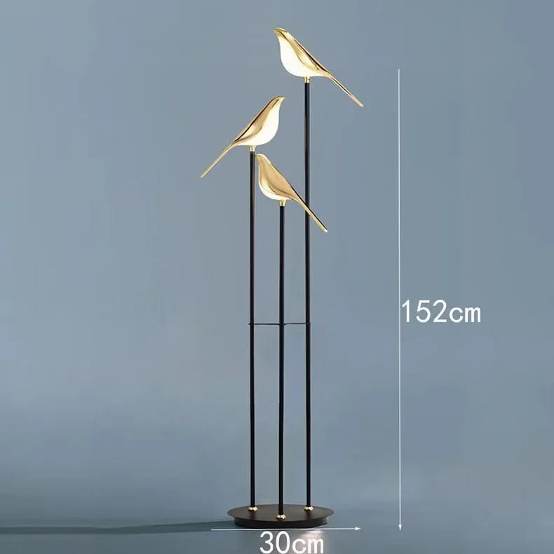 Afralia™ LED Bird Desk Lamp for Bedroom Living Room