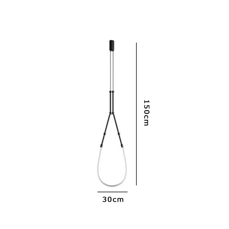 Afralia™ LED Chandelier: Modern Minimalist Design for Luxury Home Decor