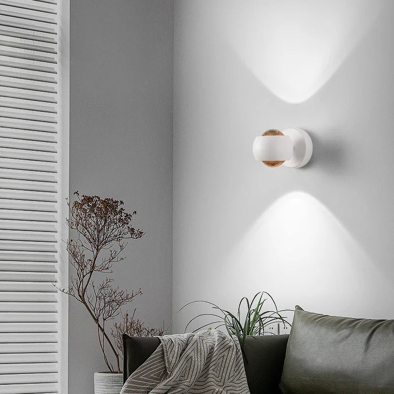 Afralia™ Nordic LED Wall Light for Modern Indoor Room Decor in Bedroom & Living Room