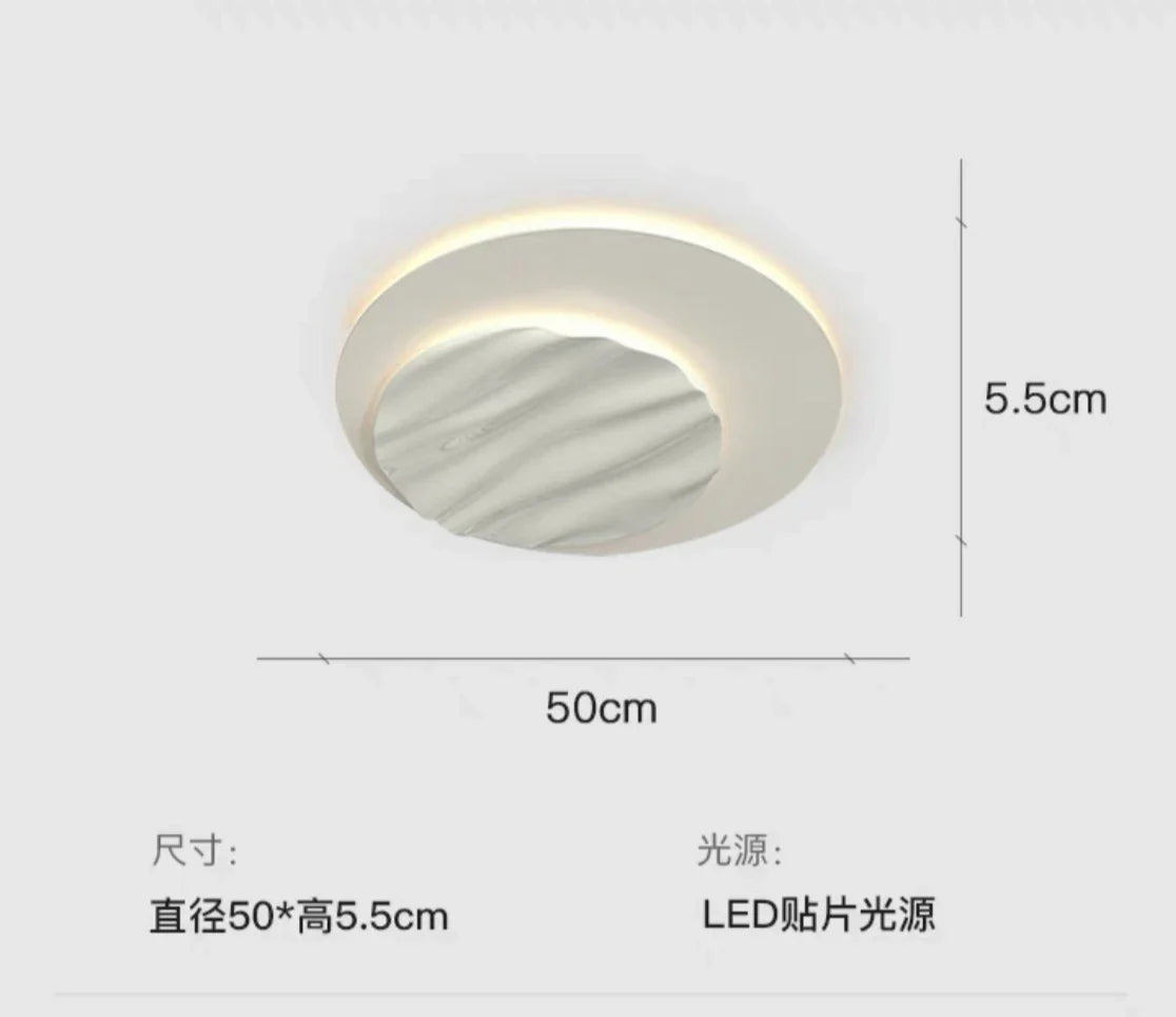 Afralia™ LED Chandelier Ceiling Light Modern Minimalist Design for Bedroom Dining Living Room