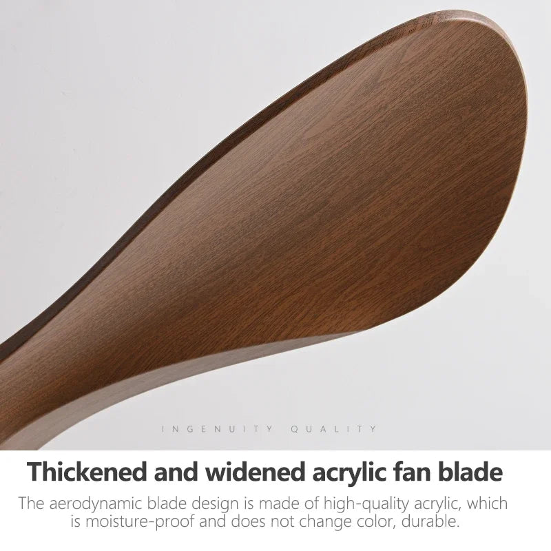 Afralia™ 58-Inch Black Ceiling Fan Light for Dining & Living Rooms has Strong Winds.