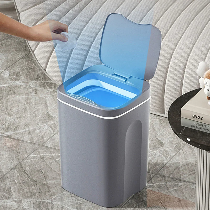 Afralia™ Smart Sensor Trash Can - Waterproof & Electric Waste Bin for Kitchen and Bathroom