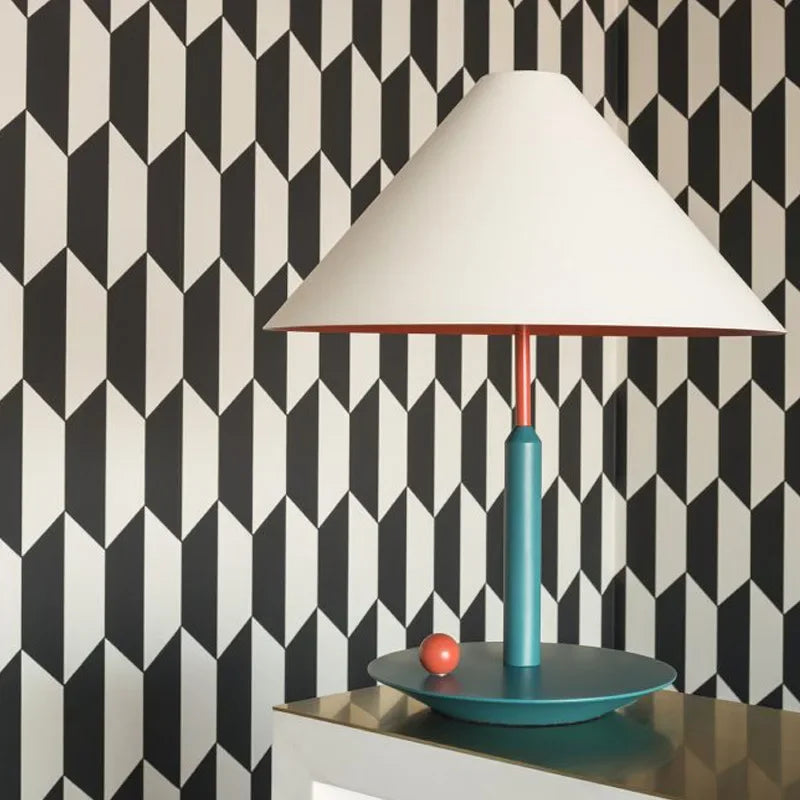 Afralia™ Scandinavia Metal Desk Lamp with E27 Led Bulb for Bedroom