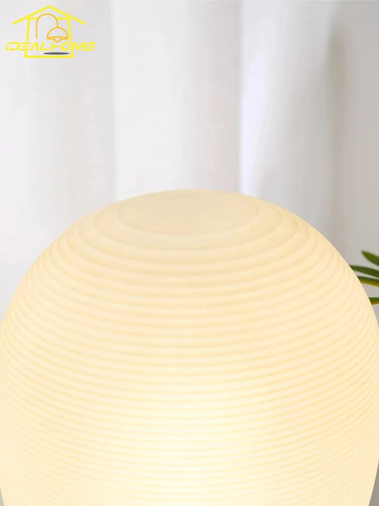 Afralia™ Wabi-sabi Minimalist LED Desk Lamp with Acrylic Shade for Bedroom and Living Room