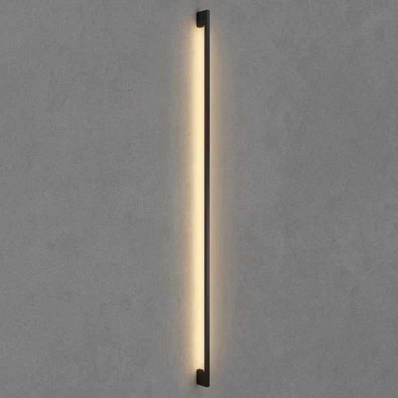 Afralia™ Modern Linear LED Wall Lamps for Stylish Interior Lighting