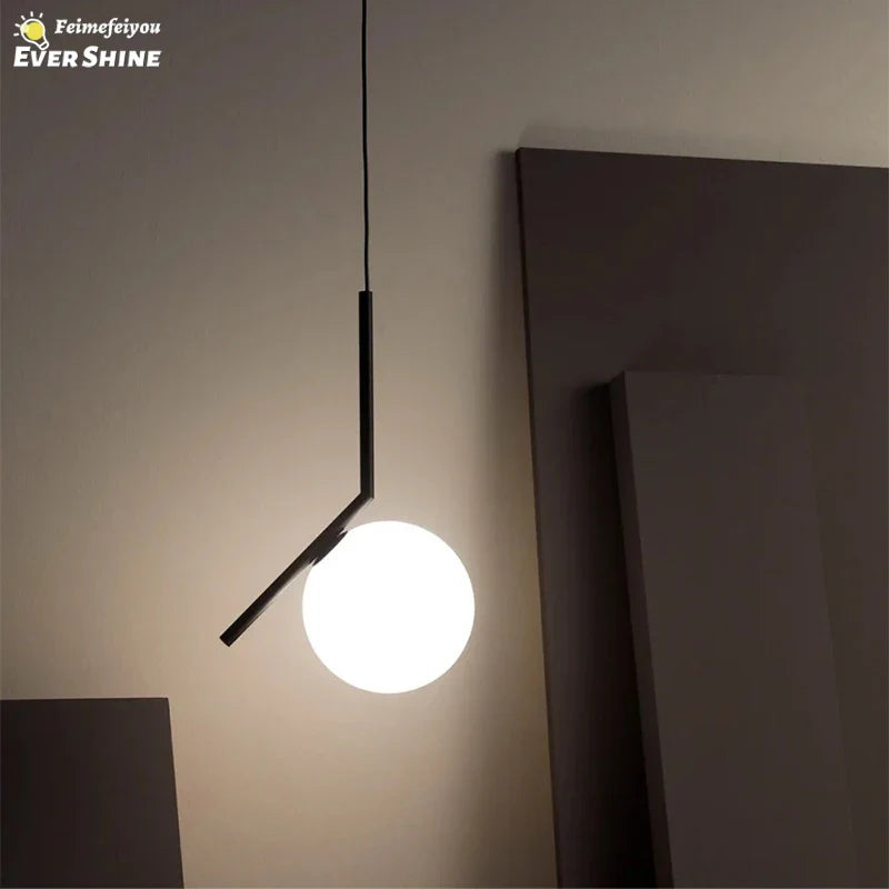 Afralia™ Nordic LED Pendant Light for Indoor Home Decoration, Modern Living Room and Bedroom Lighting