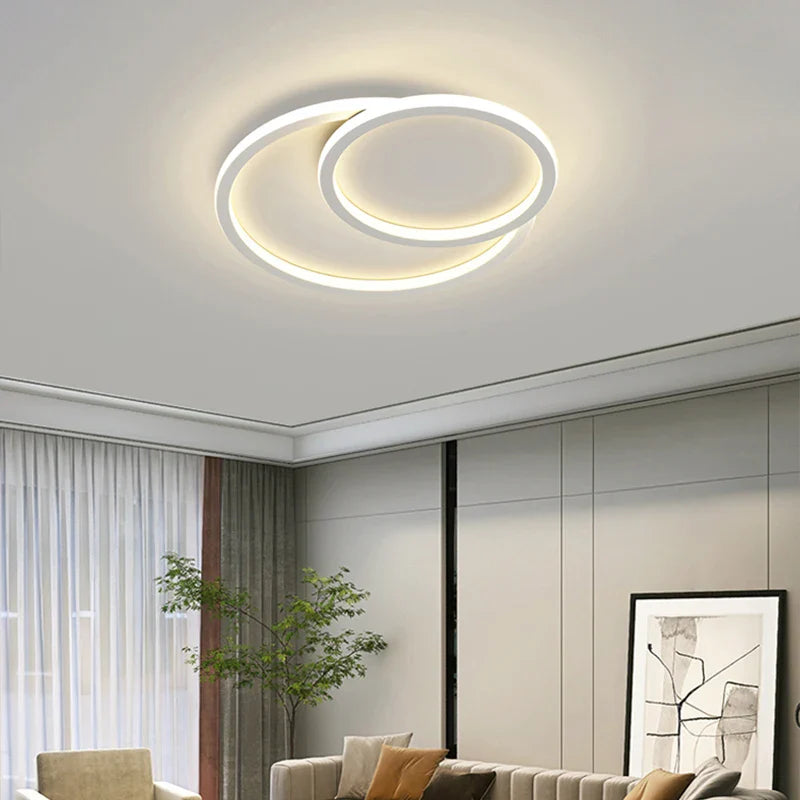 Afralia™ LED Smart Chandeliers | Bedroom Dining Living Room Lighting Luminaire Fixtures