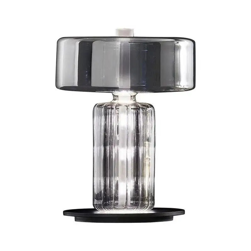 Afralia™ Glass Art Desk Lamp: Nordic Minimalist Design for Bedroom and Living Room
