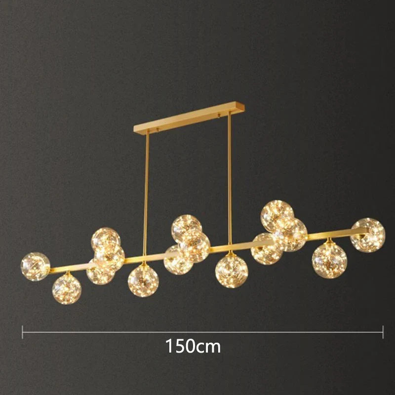 Afralia™ Modern LED Pendant Light for Living and Dining Room Chandeliers