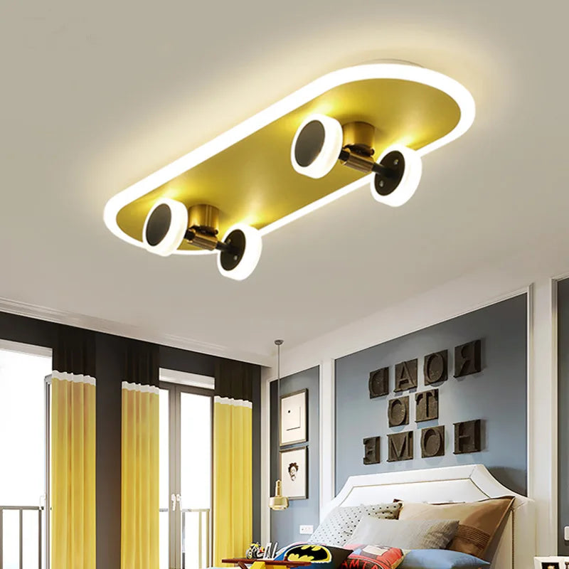 Afralia™ Princess Cartoon LED Ceiling Chandelier for Children's Room