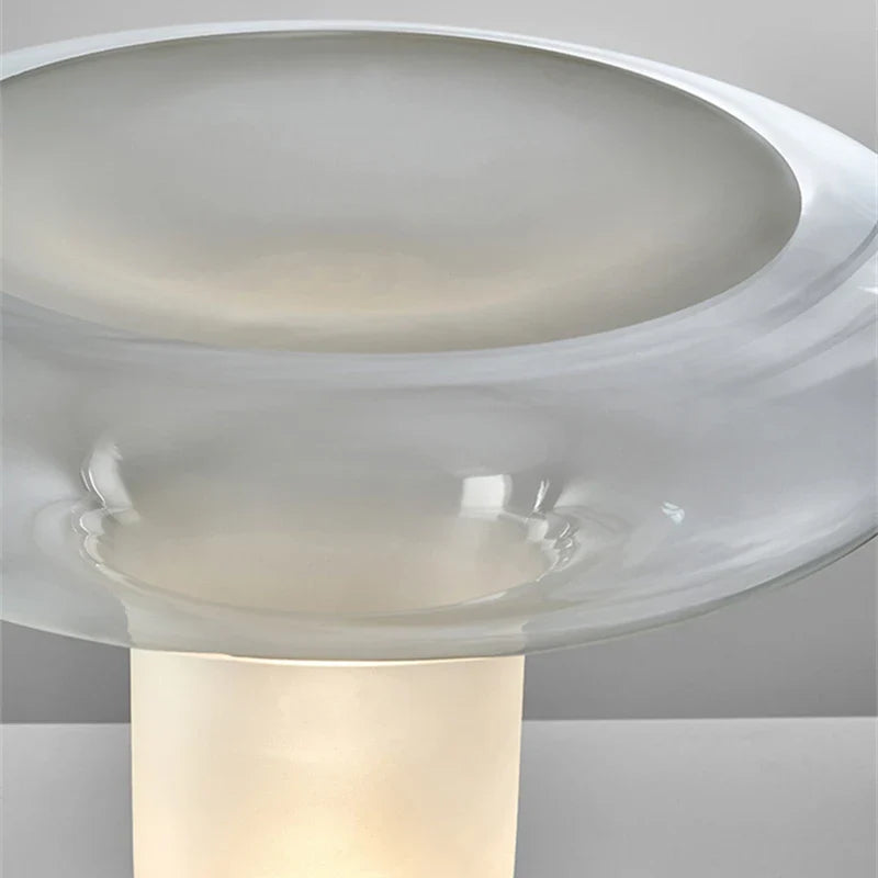 Afralia™ Glass LED Table Lamp: Stylish Lighting for Living Room, Bedroom & Study