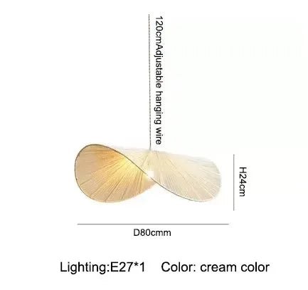 Afralia™ Bamboo Wabi Sabi Chandelier Pendant Lights for Home Décor