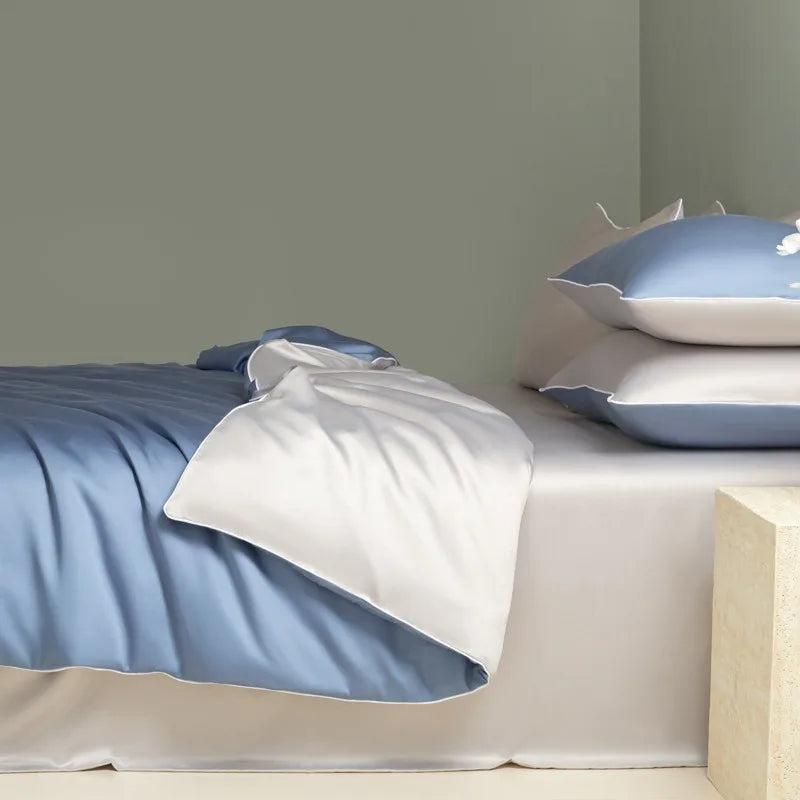 Afralia™ Silky Summer Cooling Bedding Set for Single Bed