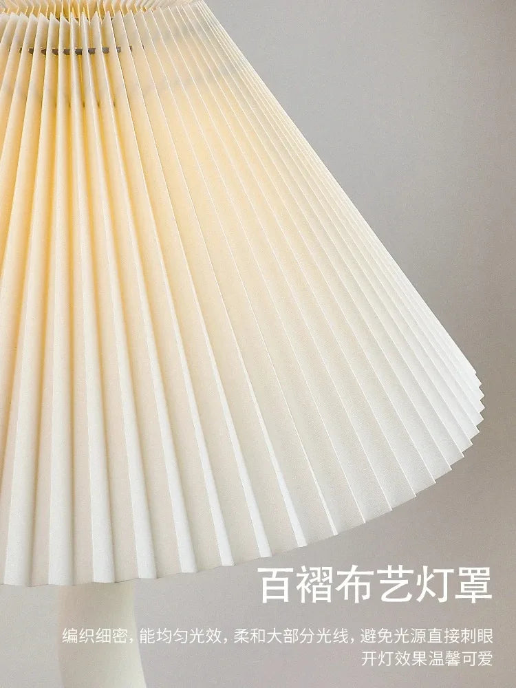 Afralia™ Cream Resin Floor Lamp LED E27 for Stylish Living Room Decor & Lighting