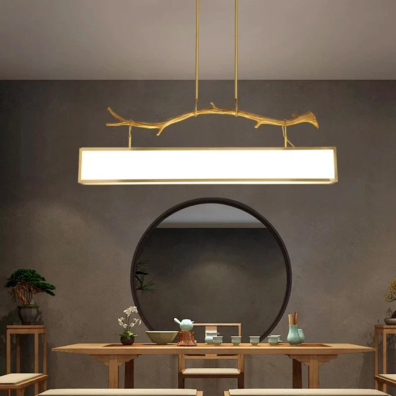 Afralia™ Modern Dining Room Pendant Light Indoor LED Chandelier Living Room Ceiling Lamp