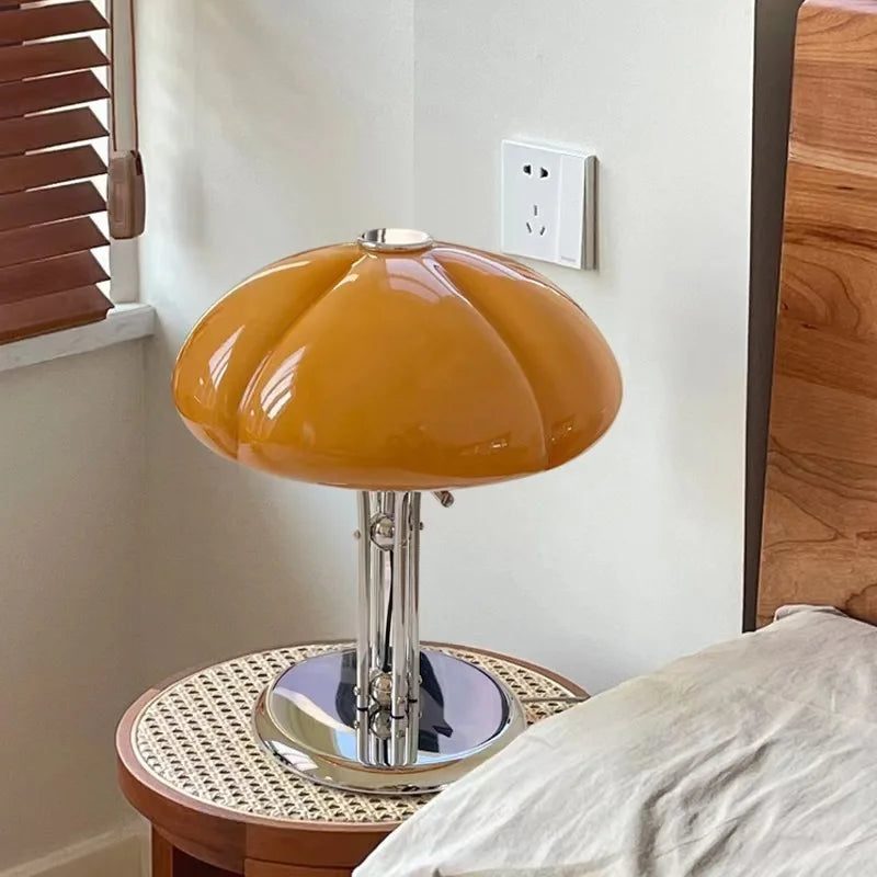 Afralia™ Nordic Modern Pumpkin Table Lamp for Bedroom Living Room Study Bedside