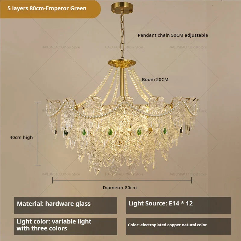 Afralia™ Crystal Chandelier Light: French Modern Luxury for Living Room, Dining Room, Bedroom