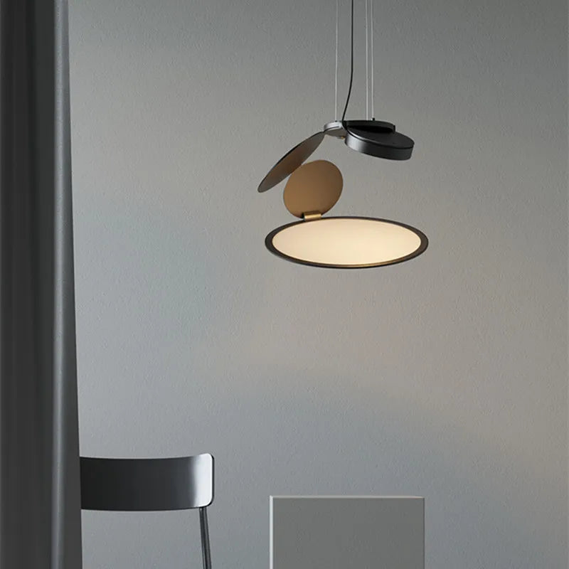 Afralia™ Round Pendant Light: Nordic Minimalist Restaurant Designer Art Bedside Lamp for Cafe Décor
