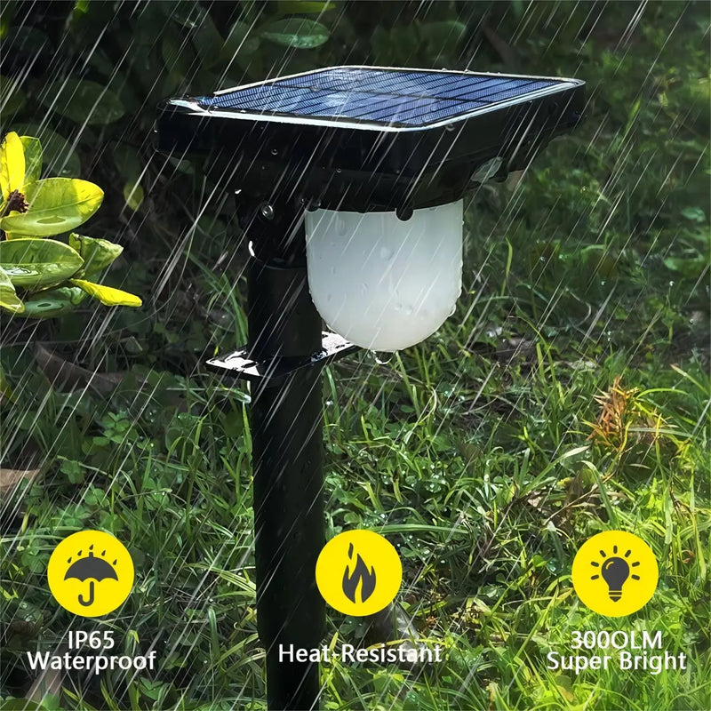 Afralia™ Solar Porch Lights: 3 Modes Waterproof Pathway Light for Outdoor Garden Landscape