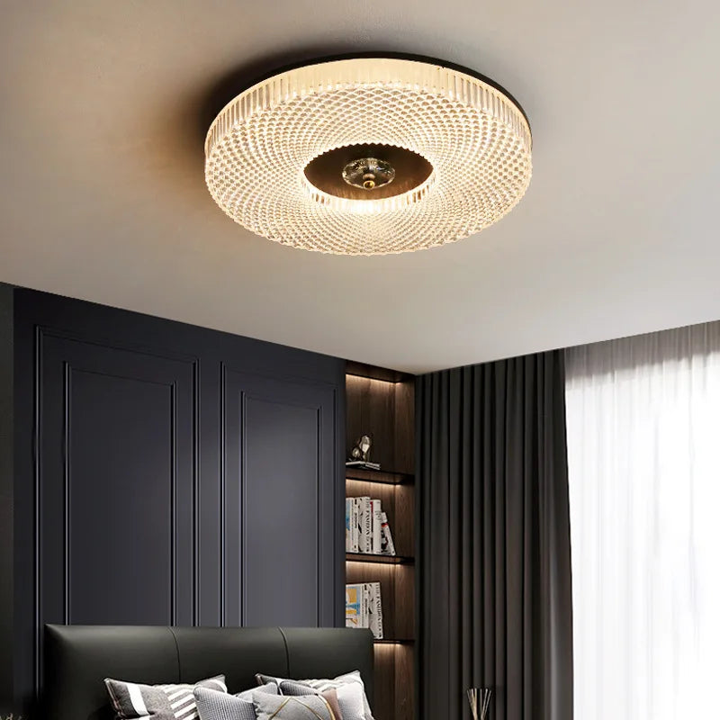 Afralia™ Water Wave Ceiling Lamp for Bedroom Living Dining Room Decor