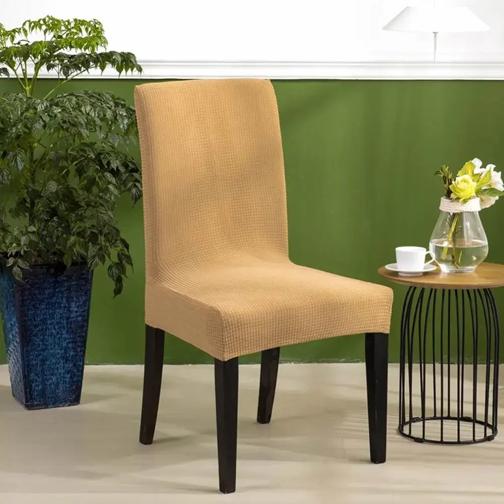 Afralia™ Quilted Chair Cover Protector Stretch Elastic Slipcover Solid Waterproof