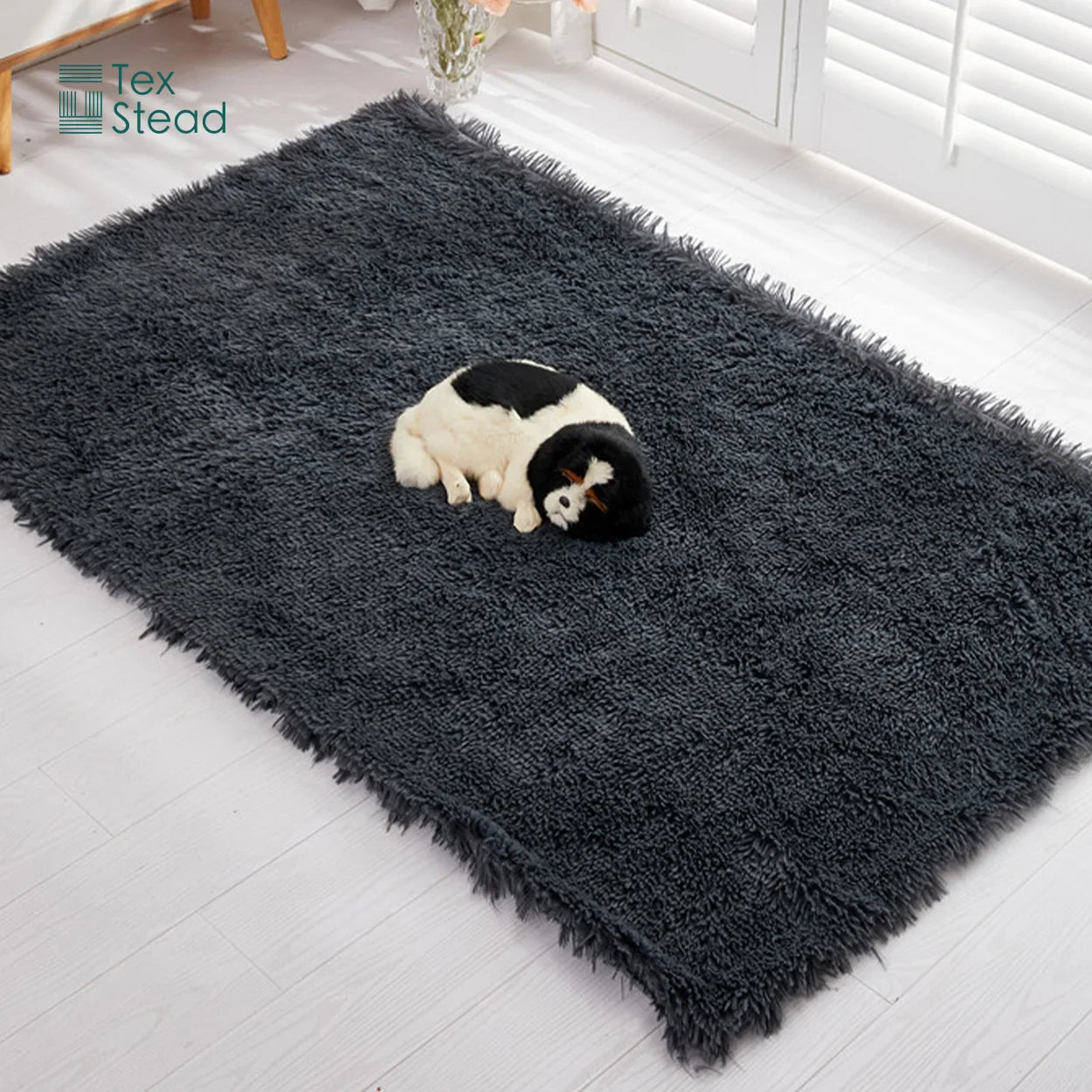 Afralia™ Shaggy Plush Dog Blanket: Soft Washable Pet Blanket for Dogs & Cats