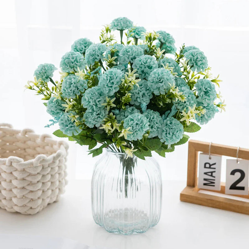 Afralia™ Chrysanthemum Silk Flowers for Christmas Wedding Home Decor