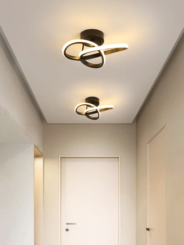 Afralia™ Modern Minimalist LED Ceiling Light for Home Aisle and Corridor Lighting