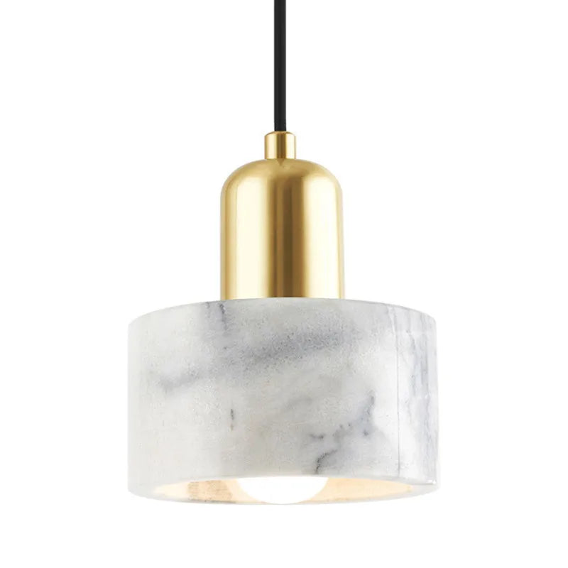 Afralia™ Marble Chandelier: Modern LED Pendant Lighting for Dining, Living, and Bedroom Décor