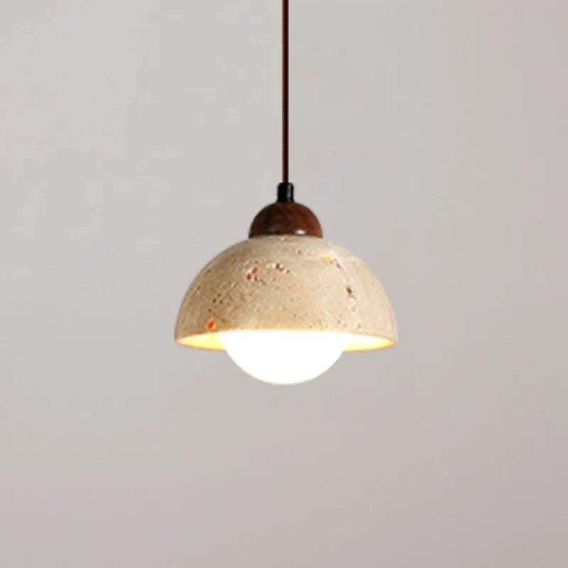 Afralia™ Travertine Pendant Light for Dining Desk, Bar, and Hotel Decor
