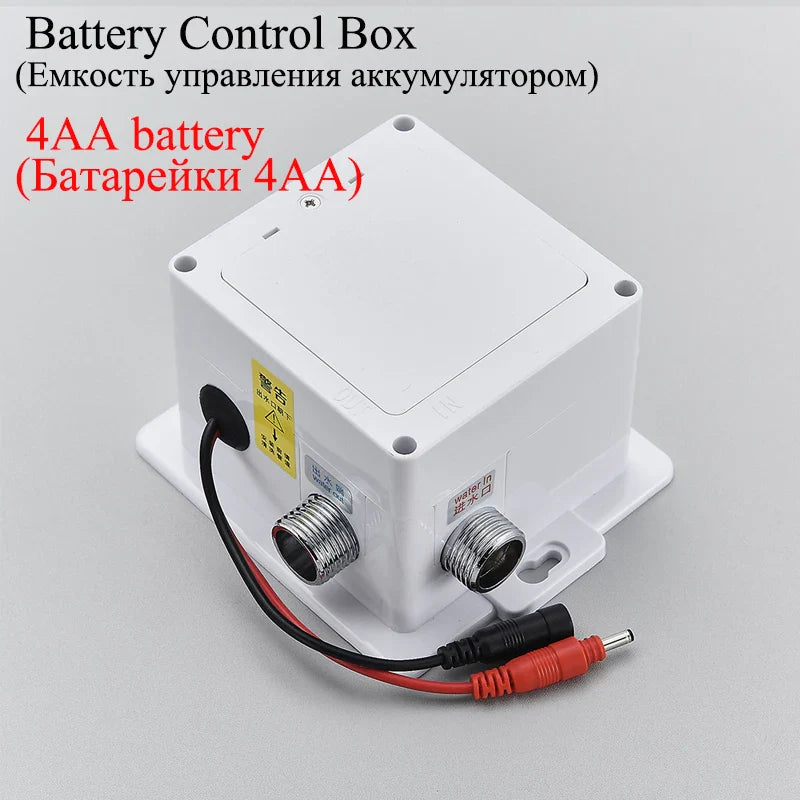 Afralia™ High Style Smart Sensor Bathroom Basin Faucet Cold Hot Mixer Waterfall Tap