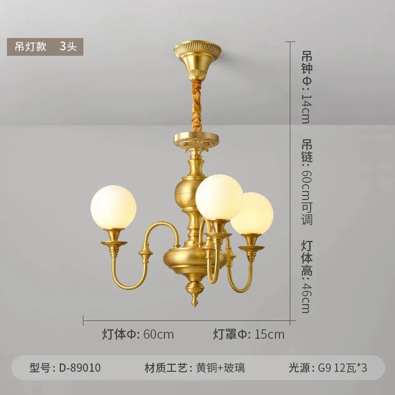 Afralia™ Medieval Copper Wall Lamp LED G9 Gold Lustre Vintage for Bedroom Living Room