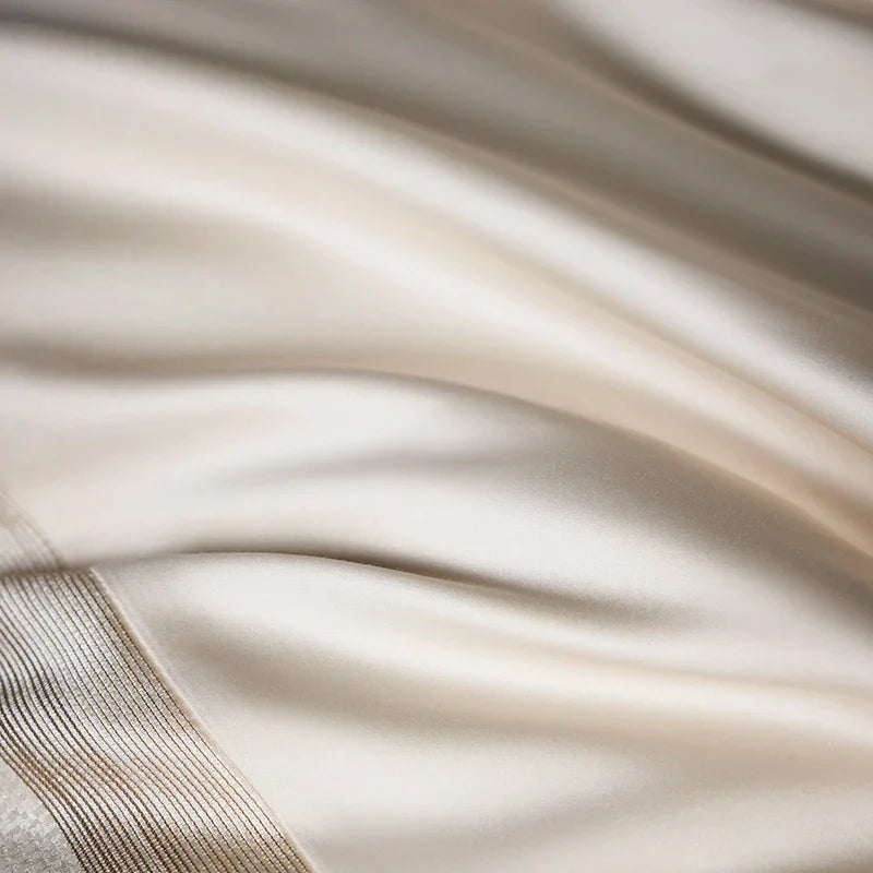 Afralia™ Luxury Lyocell Cotton Bedding Set with Duvet Cover, Sheet, Pillowcases