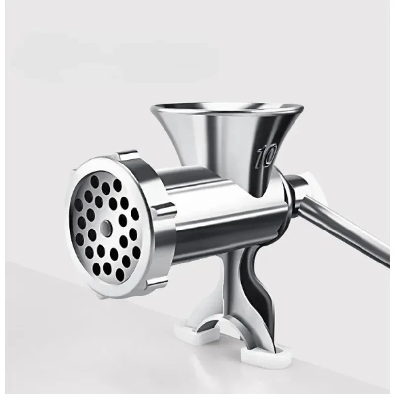 Afralia™ Stainless Steel Meat Grinder Noodle Sausage Maker Kitchen Gadget