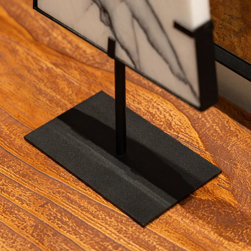 Afralia™ Abstract Jade Pendant Marble Sculpture - Home Decor Geometric Figurines