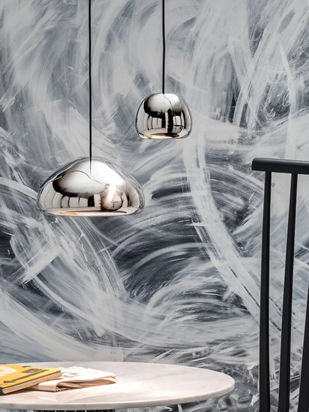 Afralia™ Glass Gold Ceiling Pendant Lamps LED Dining Bar Kitchen Lighting Fashion Lustres