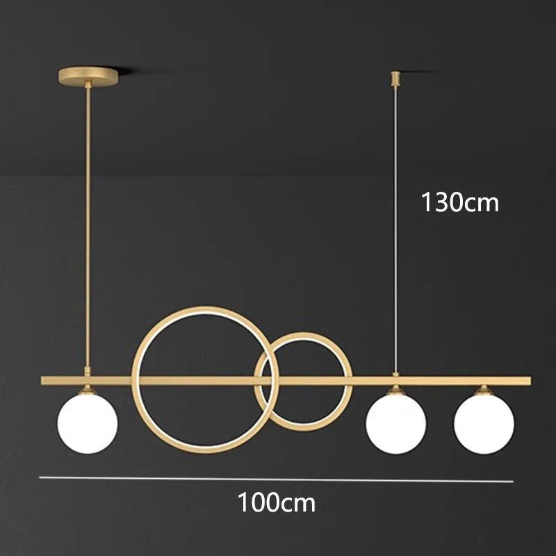 Afralia™ Modern Chandeliers: Dining Room Pendant Light Hanging Ceiling Lamps