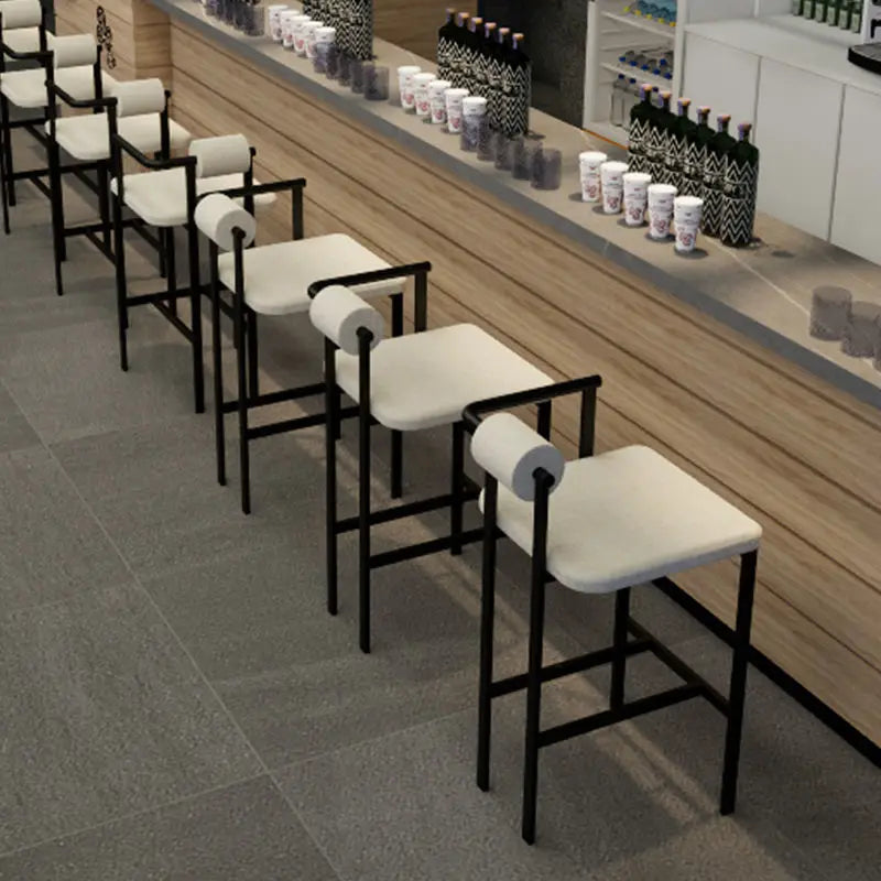 Afralia™ Industrial Style Bar Chair: High Stool for Home & Front Desk, Nordic Design