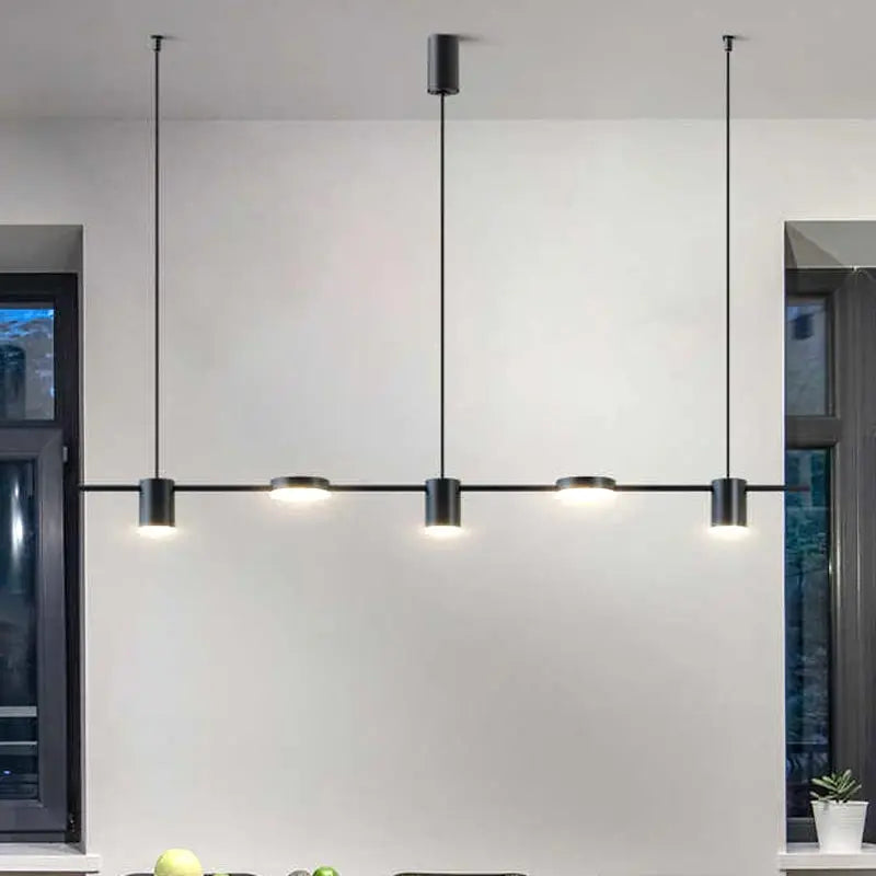 Afralia™ Modern LED Chandelier Ceiling Light Fixture for Living Room Bedroom Dining Room