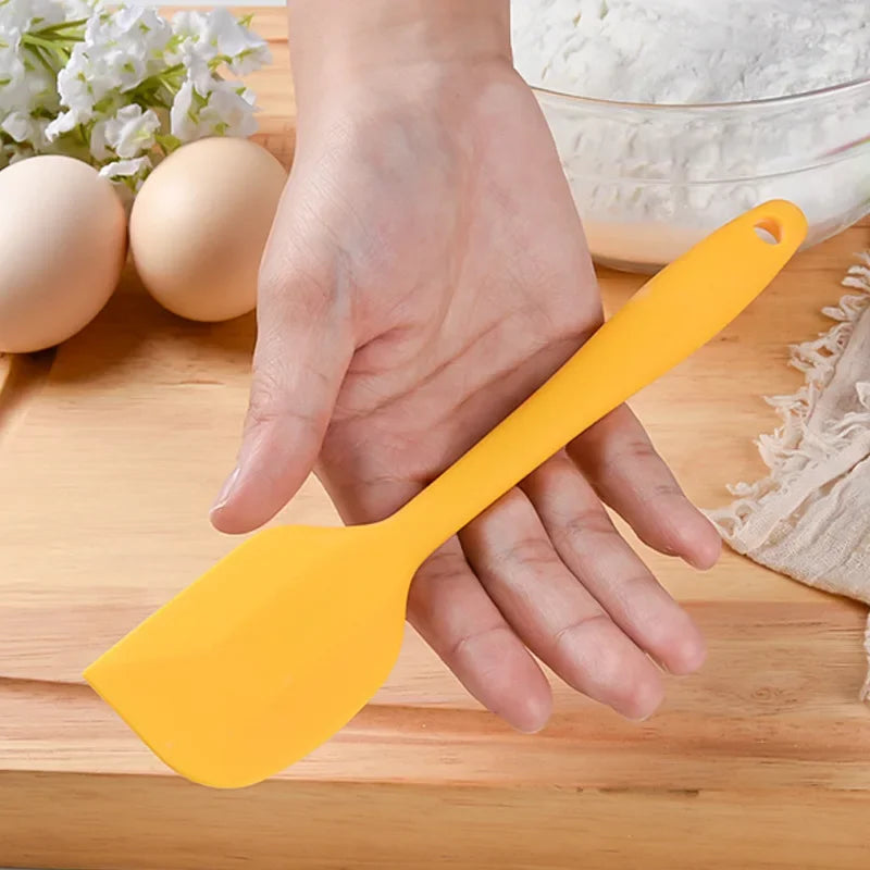 Afralia™ Silicone Cake Cream Scraper & Spatula, Heat-Resistant Baking Tool for Pastry & Butter Mix