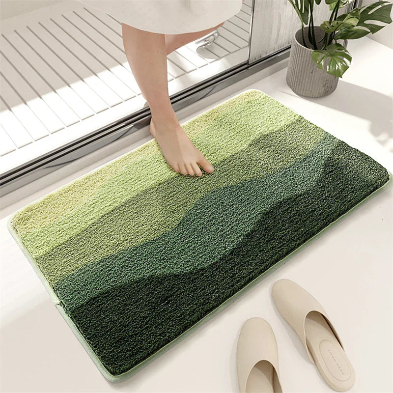 Afralia™ Soft Bathroom Rug Entry Mat with Superior Absorbency & Non-Slip Design